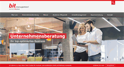 Desktop Screenshot of bitmanagement.at